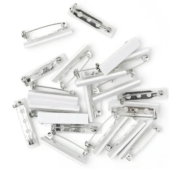NWT- DIY (2) Crafting Adhesive Bar Pins - Silver - Picture 3 of 4